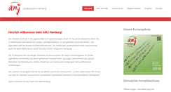 Desktop Screenshot of amj-hamburg.de