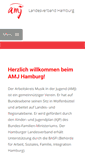 Mobile Screenshot of amj-hamburg.de